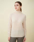 A front view finely knitted turtleneck sweater, Cashmere sweater , DAVINII , soft and comfy