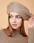Cashmere Hat , High Quality Hat , 100% Cashmere Hat , Hat For All Seasons , Made By Davinii , Front Image 