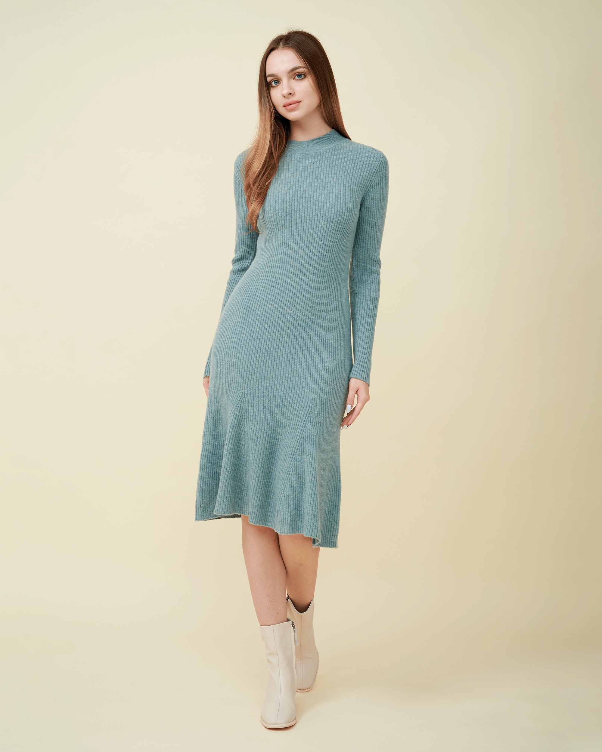 Perrine Wool Sweater Dress